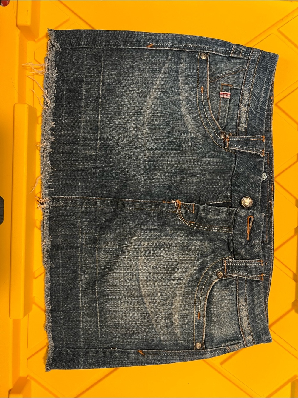 Candie's Dark Blue Denim Mini Skirt